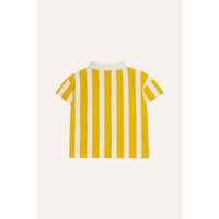 The Campamento Yellow Striped Polo