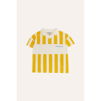 The Campamento Yellow Striped Polo