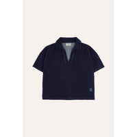 The Campamento Blue Terry Polo