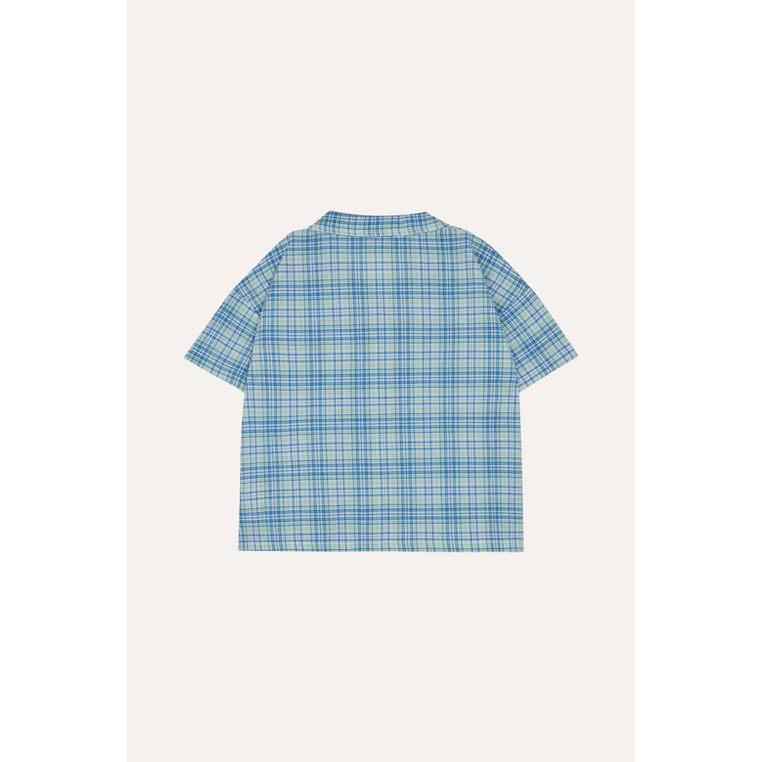 The Campamento Light Blue Checkered Shirt