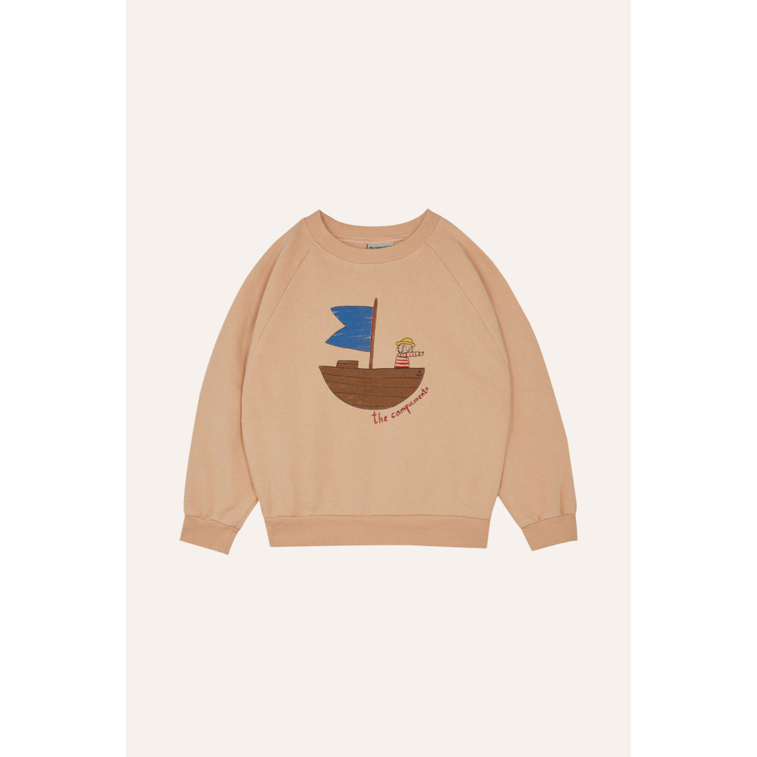 The Campamento Peach Sailor Sweatshirt
