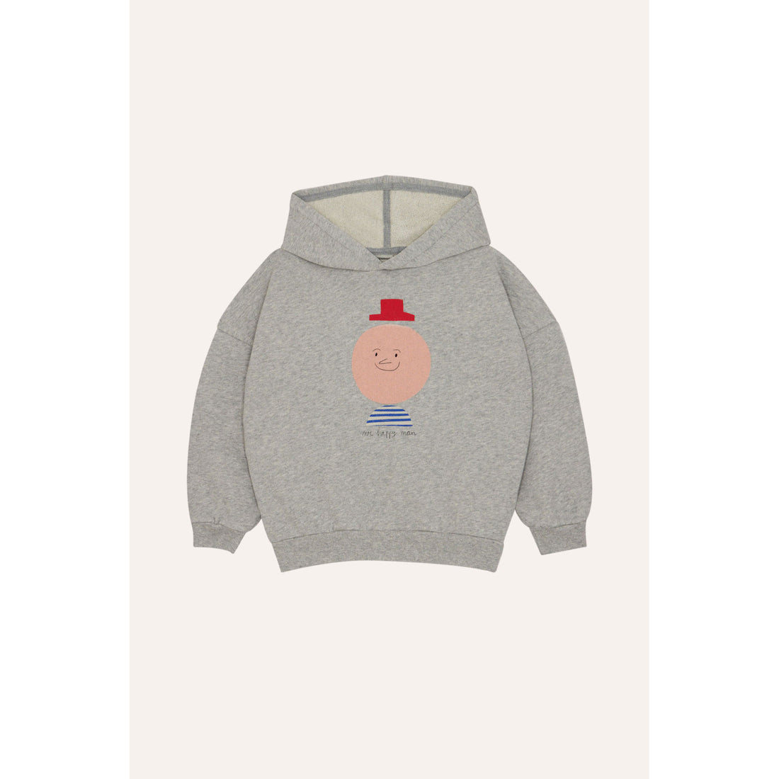 The Campamento Grey Mr. happy Man Hoodie