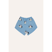 The Campamento Light Blue Dog Allover Shorts