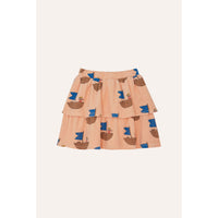 The Campamento Peach Sailor Allover Skirt