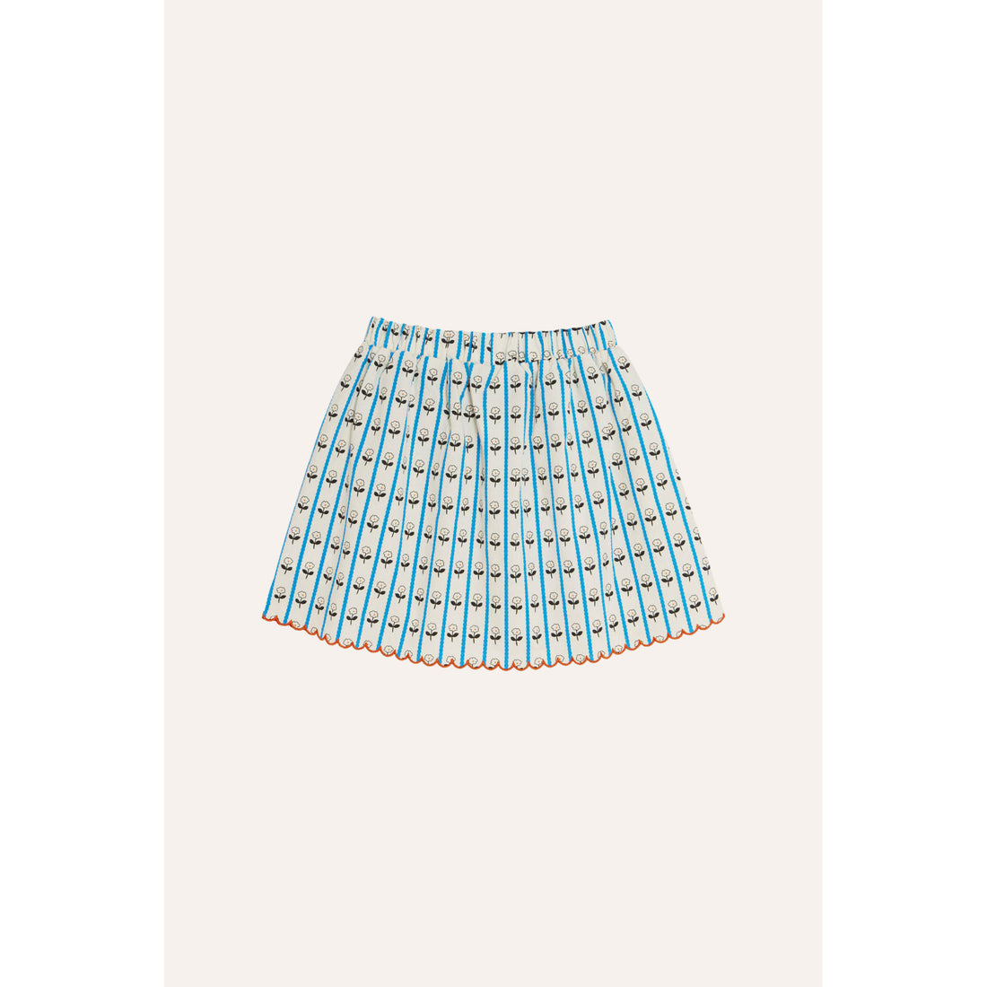 The Campamento Ecru Flower Skirt