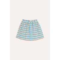 The Campamento Ecru Flower Skirt