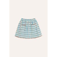 The Campamento Ecru Flower Skirt