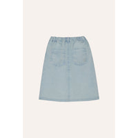The Campamento Light Blue Denim Skirt