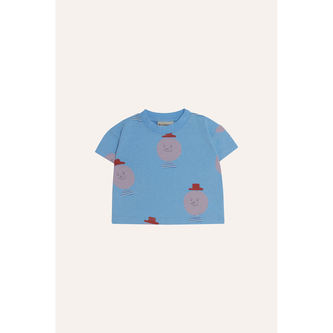 The Campamento Blue Mr. Happy Man Baby T-Shirt