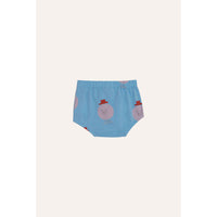 The Campamento Blue Mr. Happy Man Baby Bloomer