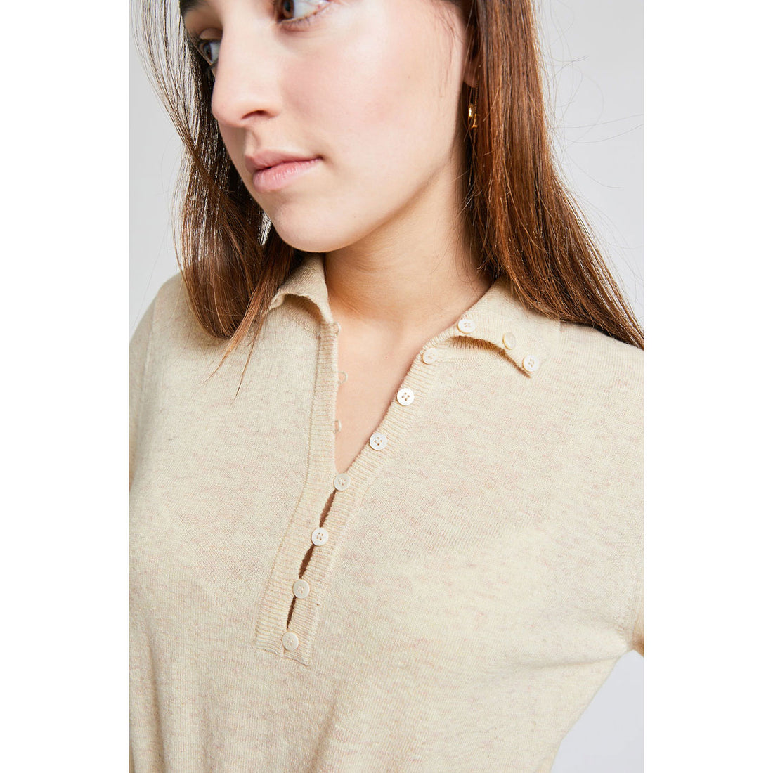 Indee Off White Tea Pullover