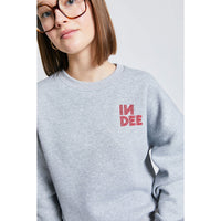 Indee Grey Melange Tenor Sweater