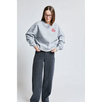 Indee Grey Melange Tenor Sweater