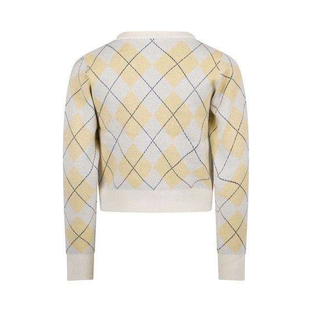 Trussardi Bone Pullover Knit Sweater