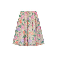 Tangerine Tan Voile Midi Skirt