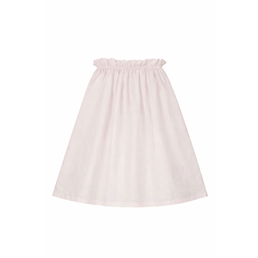Tangerine Pale Lilac Voile Midi Skirt