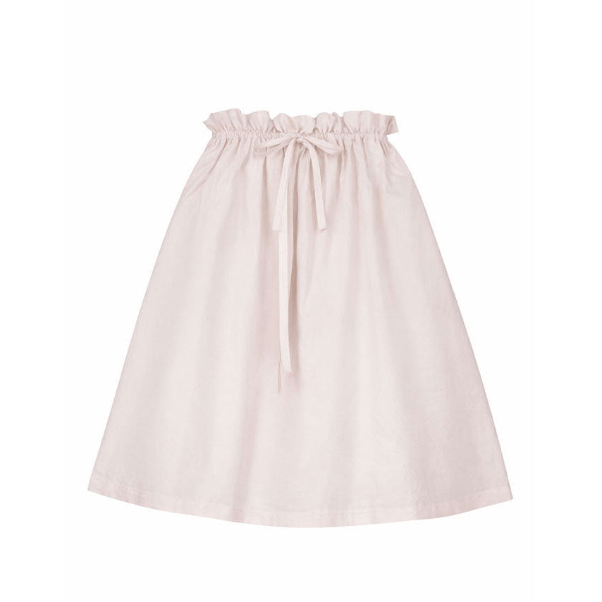 Tangerine Pale Lilac Voile Midi Skirt