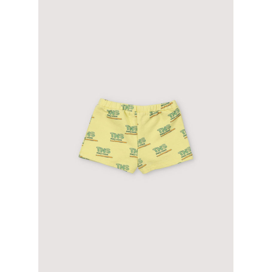 The New Society Yellow Iris Thasos Baby Shorts