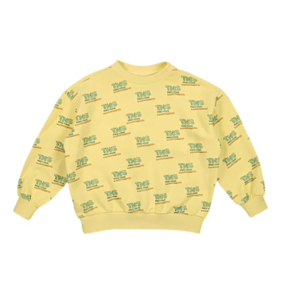The New Society Yellow Iris Thasos Sweatshirt