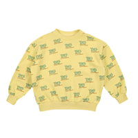 The New Society Yellow Iris Thasos Sweatshirt