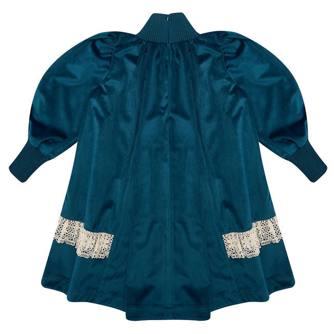 The Middle Daughter Wild Swim Blue The Inside Scoop Dress