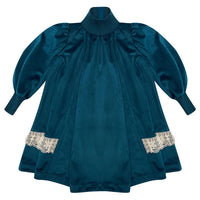 The Middle Daughter Wild Swim Blue The Inside Scoop Dress