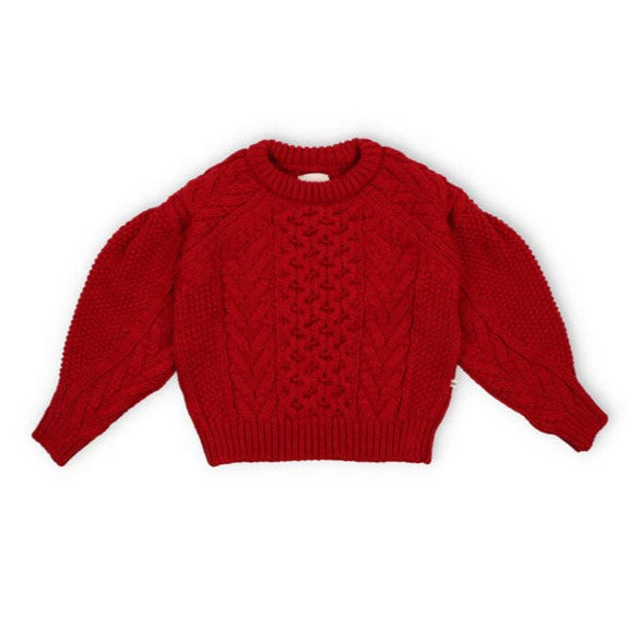 The New Society Ruby Dusk Tibet Pullover