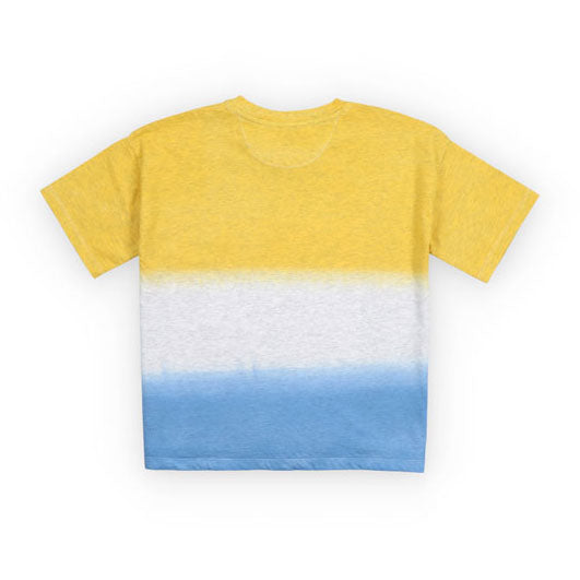 The New Society  Mimosa Yellow Tie Dye T-Shirt