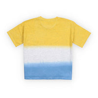 The New Society  Mimosa Yellow Tie Dye T-Shirt