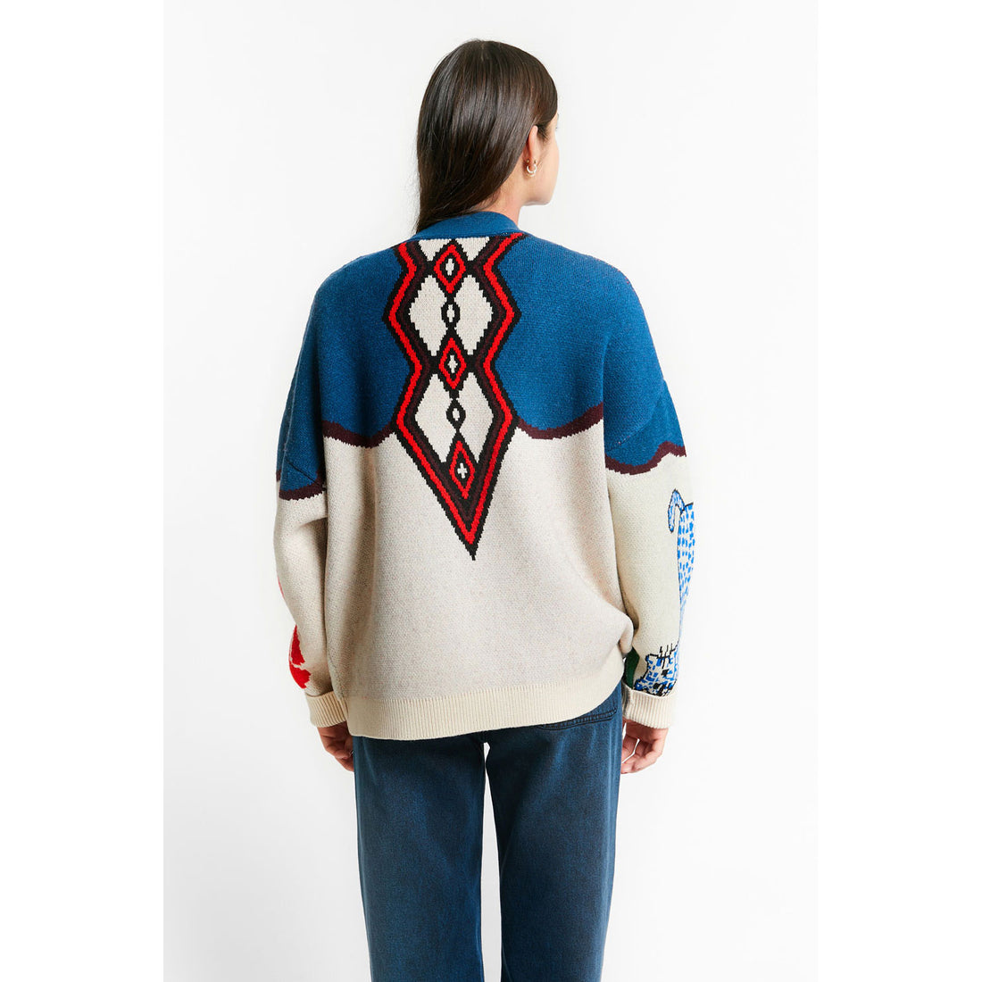 Indee Off White Timberlake Cardigan