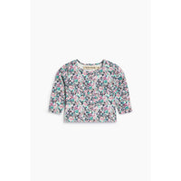 The New Society Ashby Print TNS Logo Rib Baby Tee