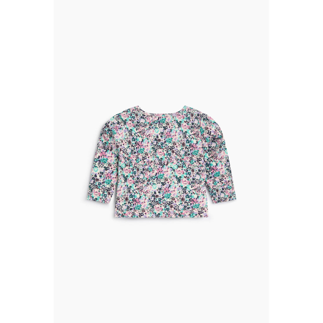 The New Society Ashby Print TNS Logo Rib Baby Tee