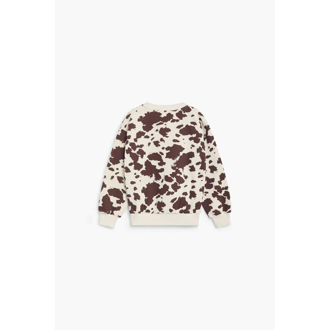 The New Society Cow Print TNS Logo Sweatshirt