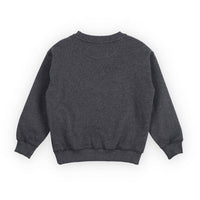 The New Society Galactic Grey Melange TNS Logo Sweatshirt