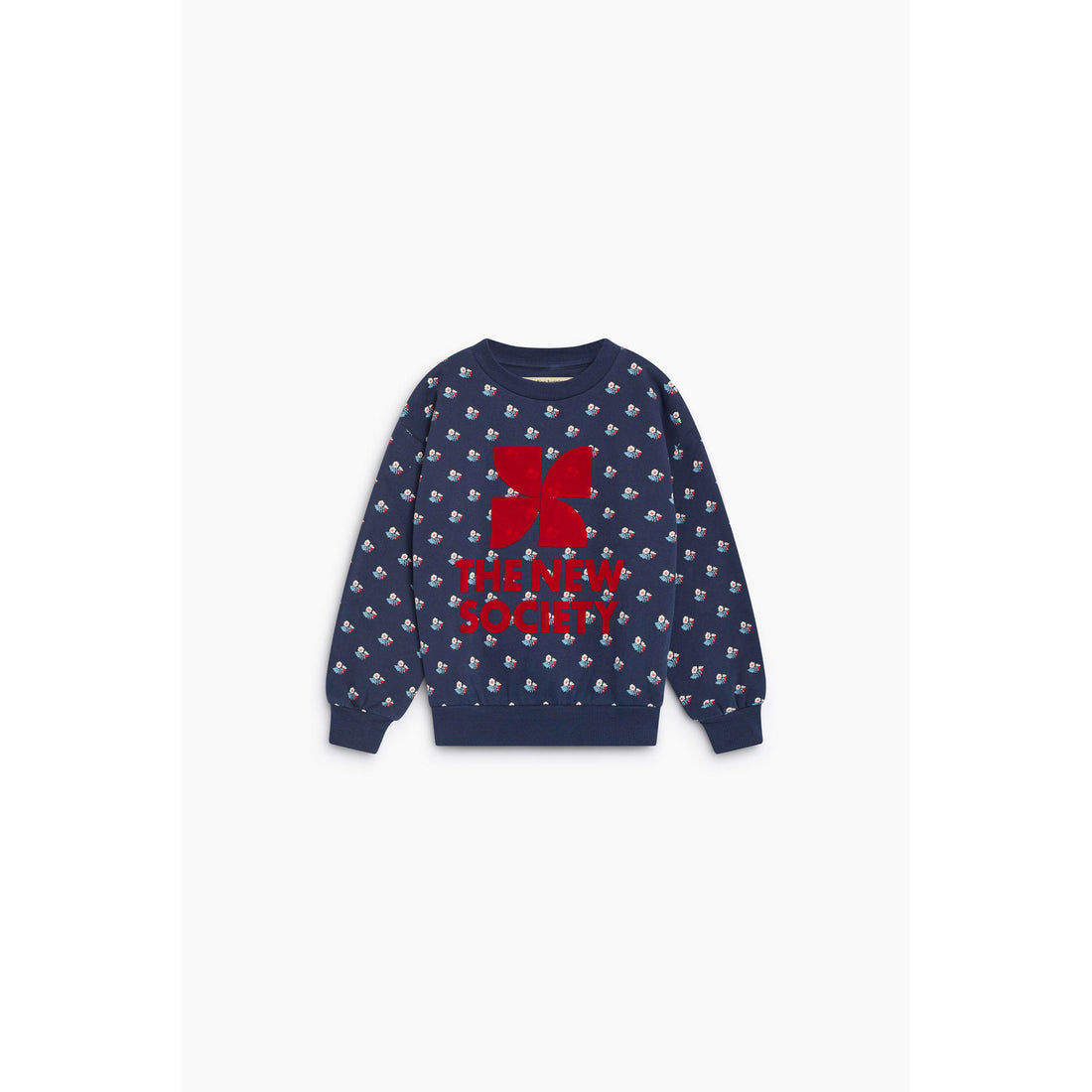 The New Society Mira Print TNS Logo Sweatshirt