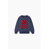 The New Society Mira Print TNS Logo Sweatshirt
