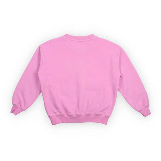 The New Society  Pink Lavander TNS Logo Sweatshirt