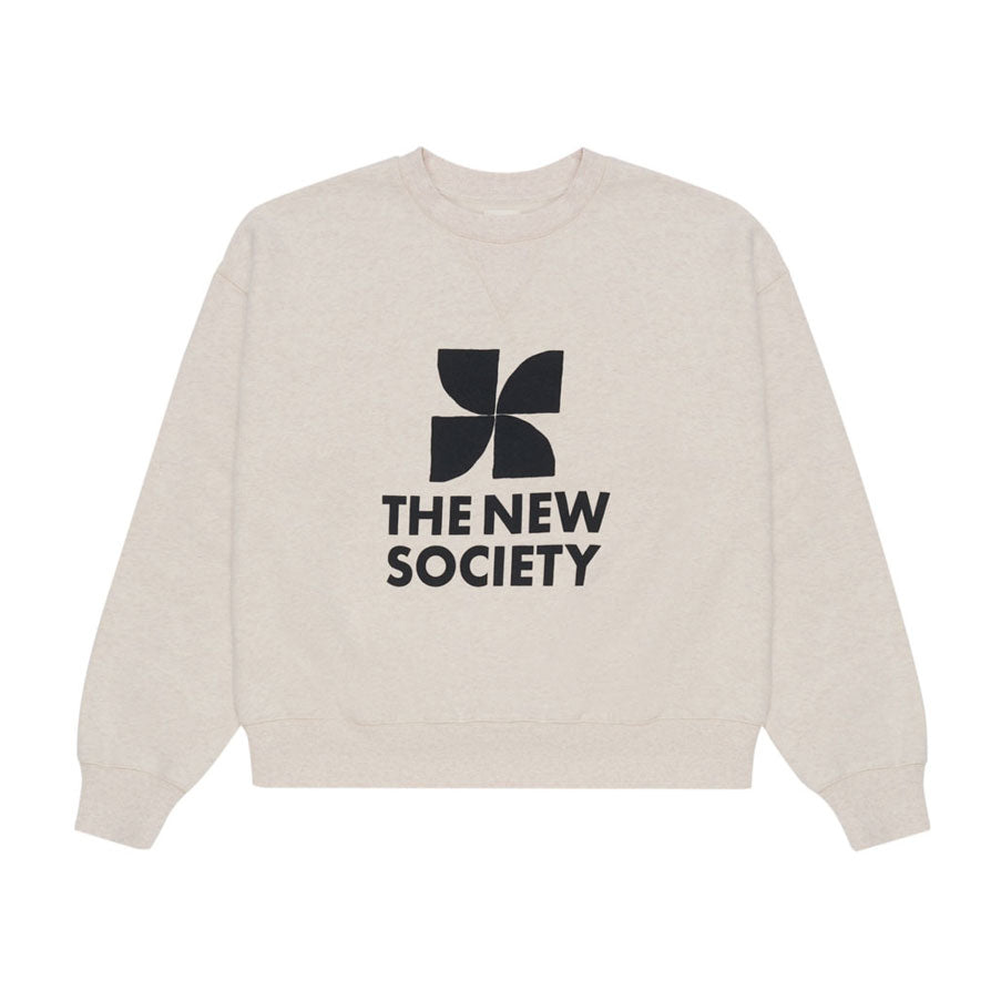 The New Society Natural Melange Ontario Womens Sweater