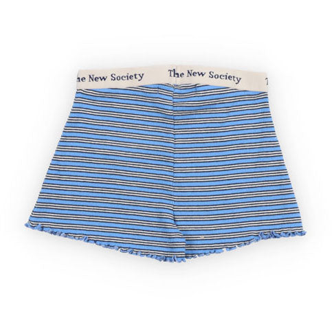 The New Society  Summer Midnight Mini Stripes TNS Rib Short