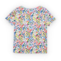 The New Society  Verbena Print TNS Rib Tee