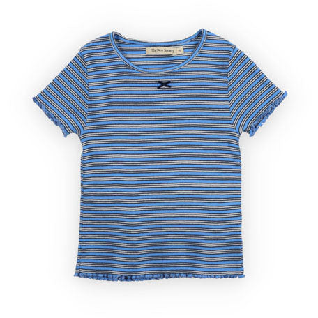 The New Society  Summer Midnight Mini Stripes TNS Rib Tee