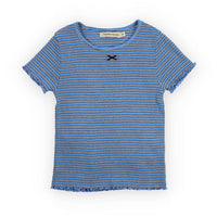 The New Society  Summer Midnight Mini Stripes TNS Rib Tee