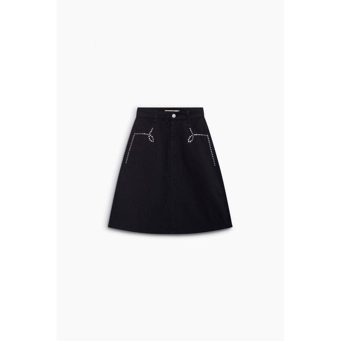 The New Society Moonless Night Studded Special Skirt