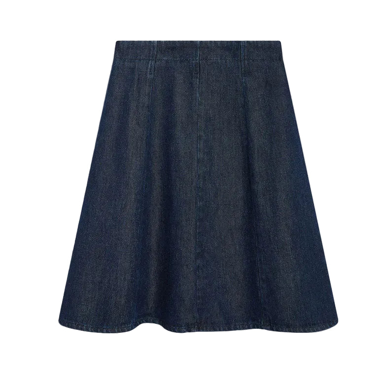 The New Society Dark Blue Denim TNS Tencel Special Skirt