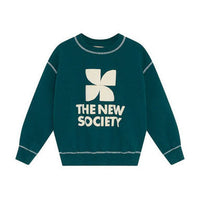 The New Society Dark Sea TNS Logo Sweatshirt