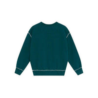 The New Society Dark Sea TNS Logo Sweatshirt