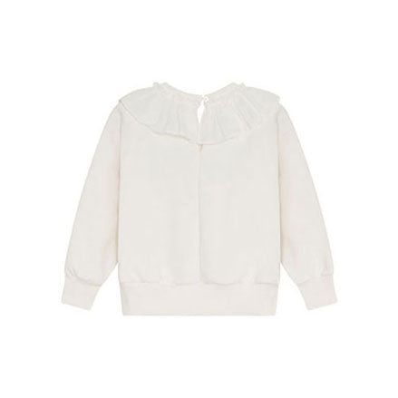 The New Society Whisper White Row Sweatshirt