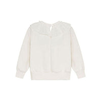 The New Society Whisper White Row Sweatshirt