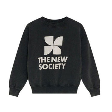 The New Society Forged Iron TNS Logo Sweatshirt