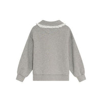 The New Society Mid Grey Melange Ash Polo